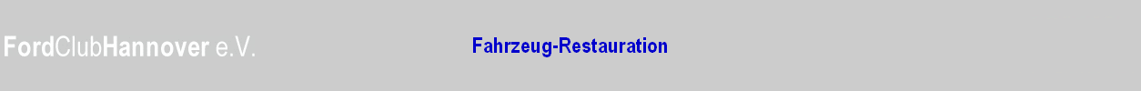 Fahrzeug-Restauration