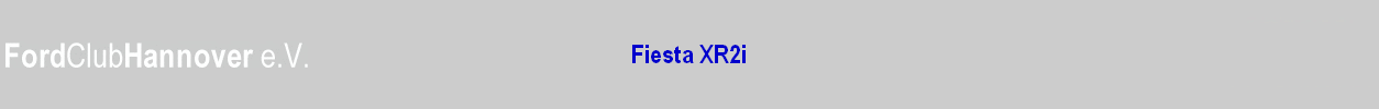Fiesta XR2i