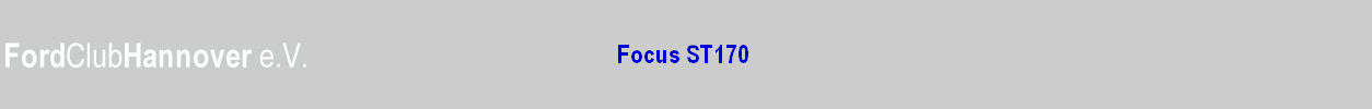 Focus ST170
